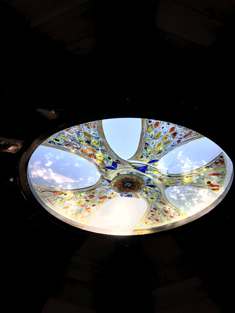 Lucernario en casa en Sierra de las Ánimas